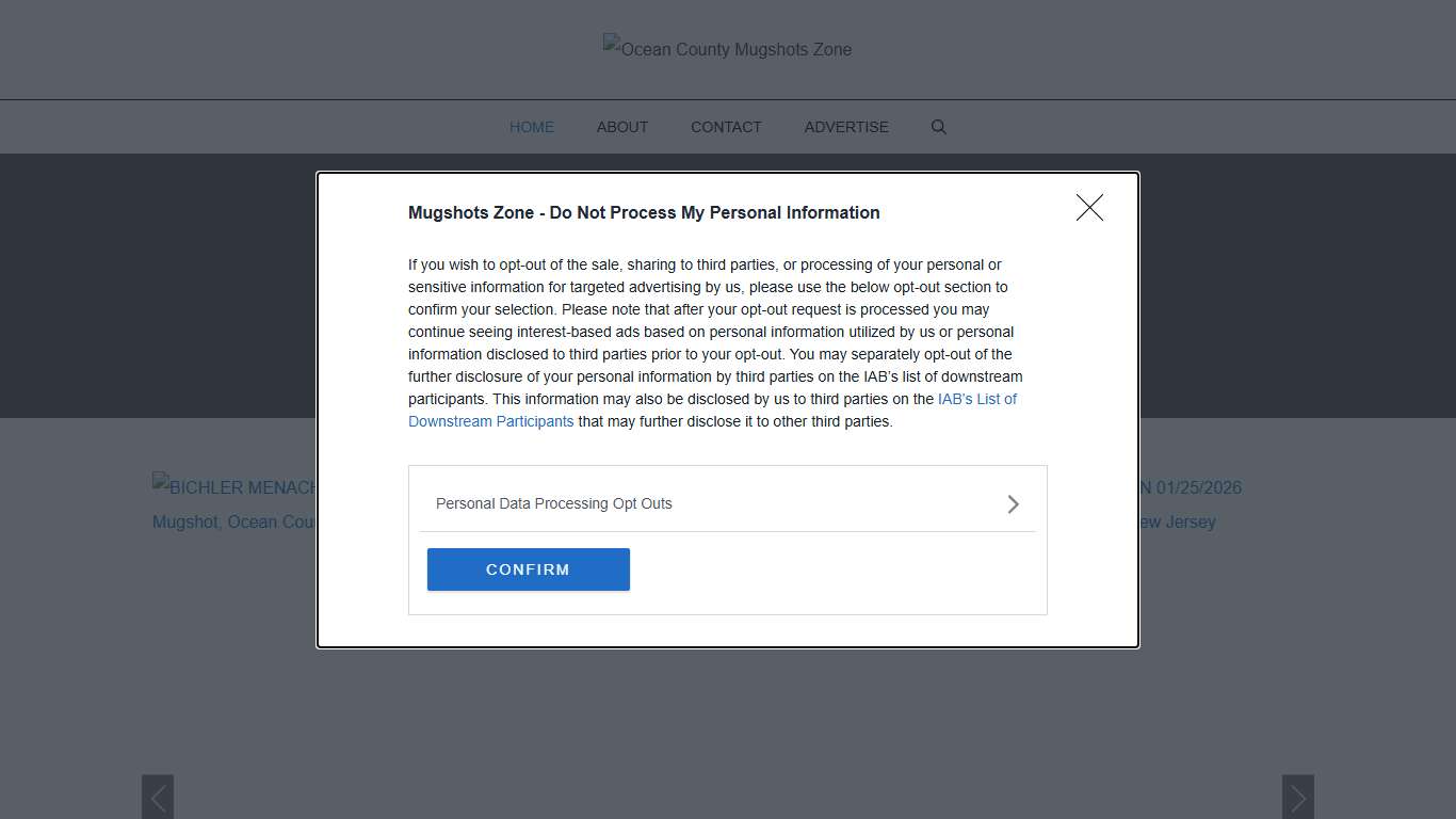 Ocean County Mugshots Zone