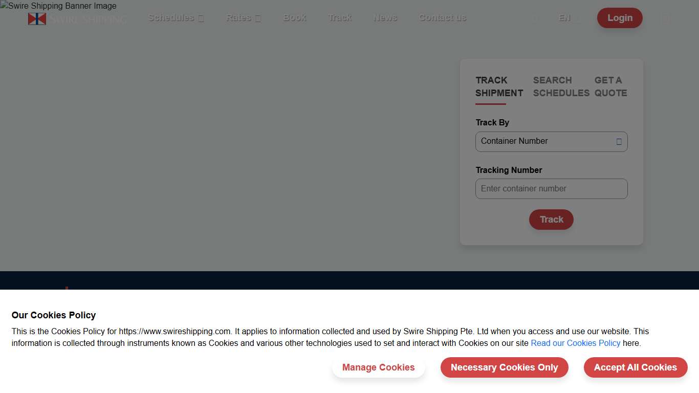 International Shipping and End to End Logistics Solutions : Swire Shipping
